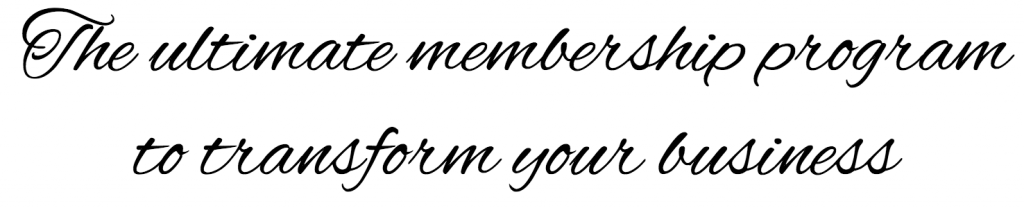 membership program transform business