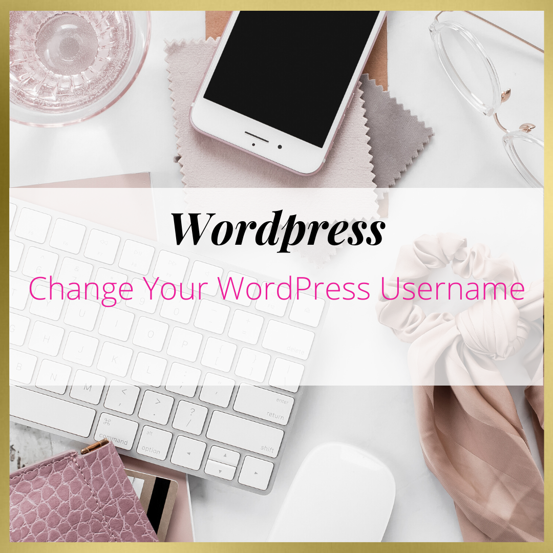 Change Your WordPress Username