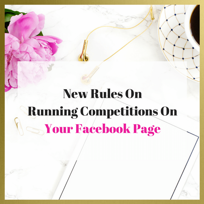 New Rules On Running Competitions On Your Facebook Page onize