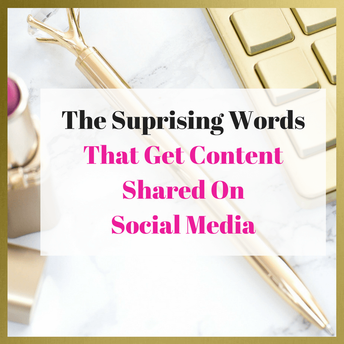 Use These Words On Social Media To Get Your Content Shared