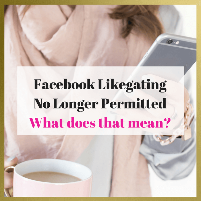 Facebook Like Gate No Longer Permitted
